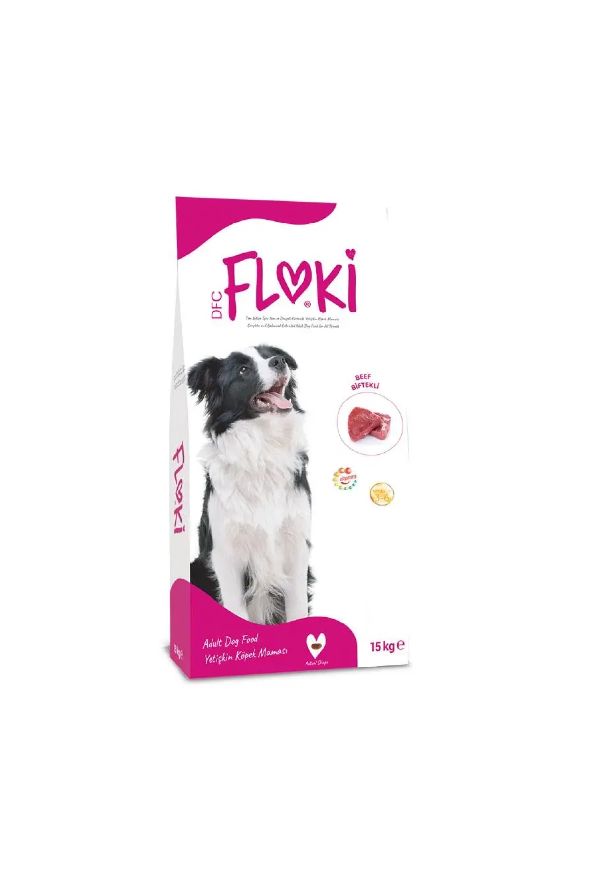 Biftekli Yetişkin Köpek Maması 15 Kg