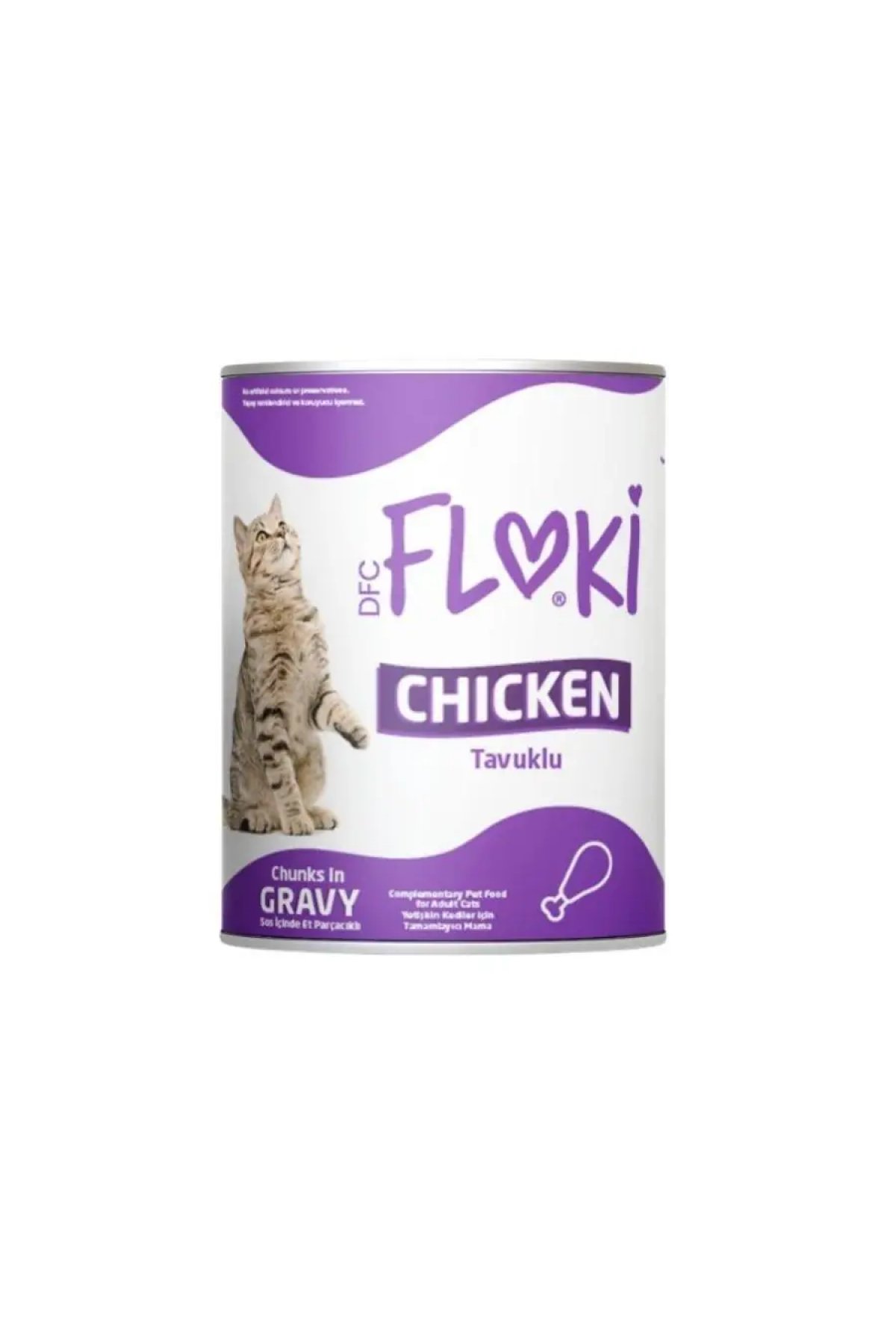 Tavuklu Yetişkin Kedi Konservesi 400 Gr