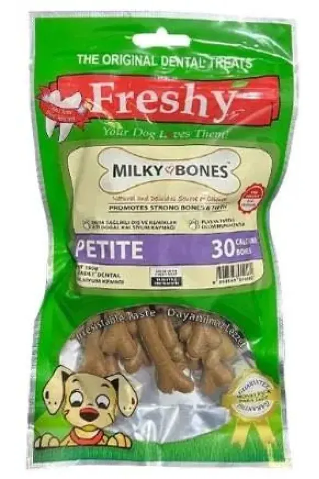 Green Dental Bones Petite Kemik Köpek Ödülü - 30 Adet