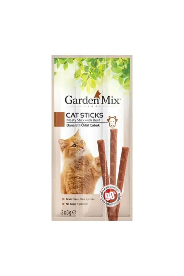 Dana Etli Kedi Stick Ödülü  3x5 Gr