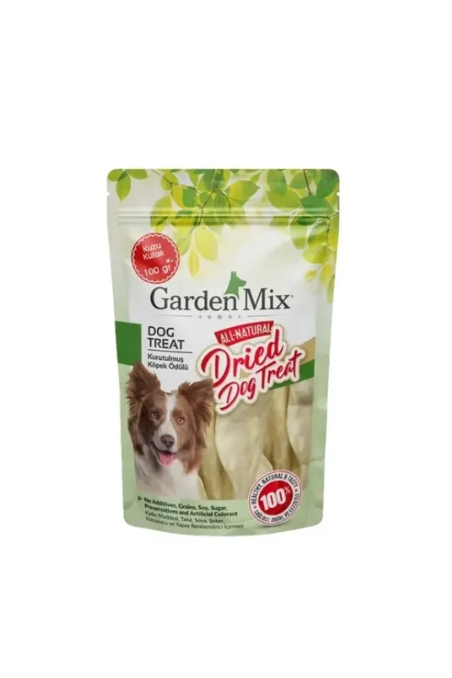 Kurutulmuş Kuzu Kulak Köpek Ödül Maması 100 Gr 