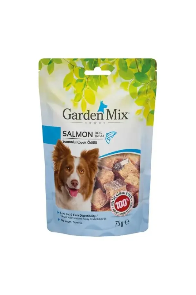 Somonlu Düşük Yağlı Şekersiz Köpek Ödül Maması 75 Gr 