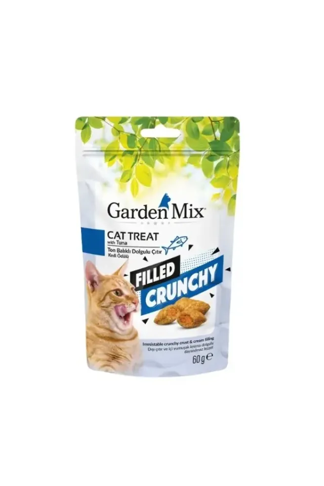 Ton Balıklı İçi Dolgulu Kedi Ödül Maması 60 Gr 