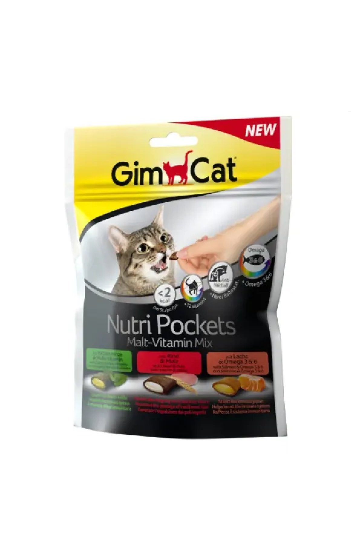 Nutripockets Malt Multivitamin Kedi Ödül Maması 150 Gr 