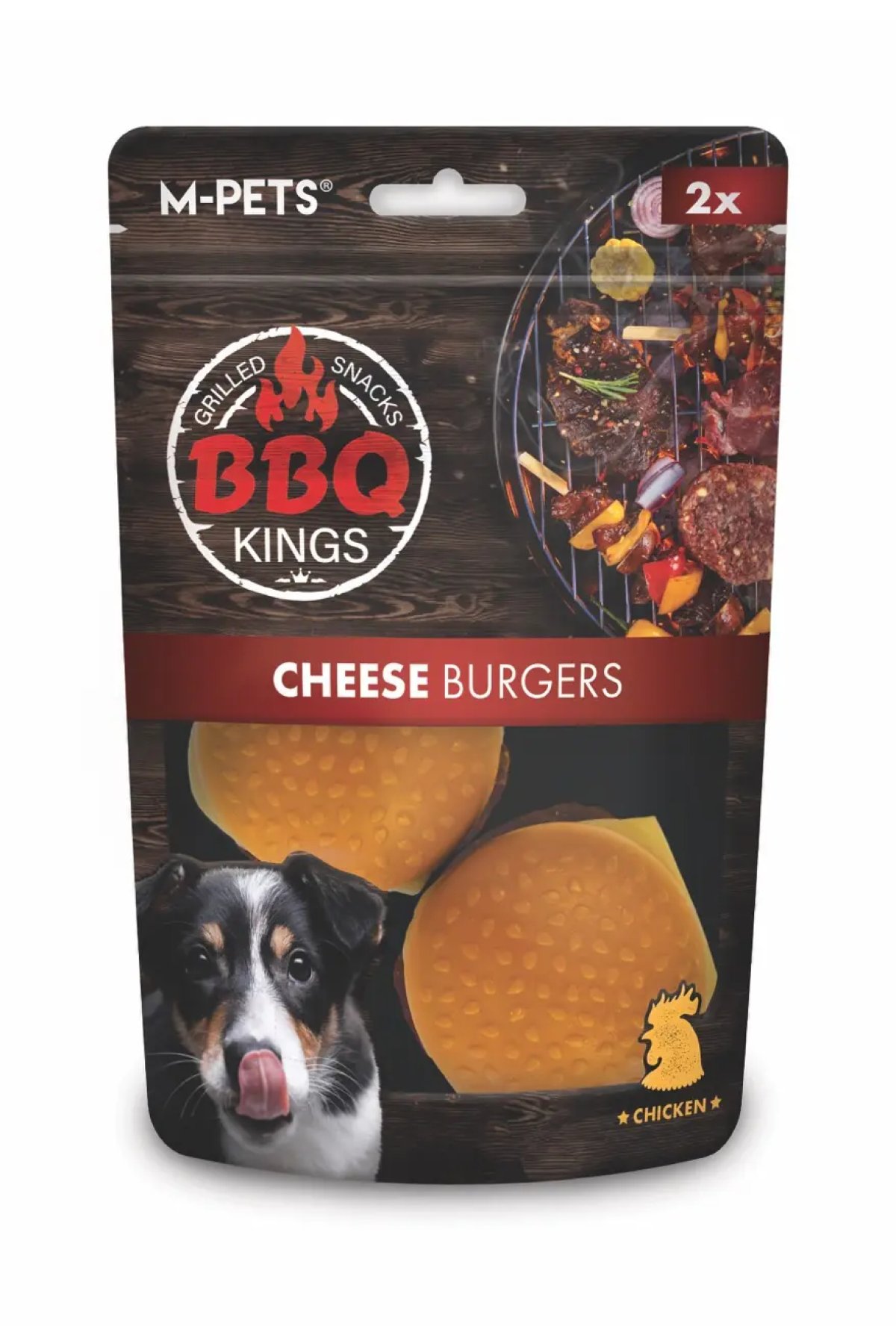 Bbq Kings Cheese Burger Tavuklu Köpek Ödül Maması 130 Gr 