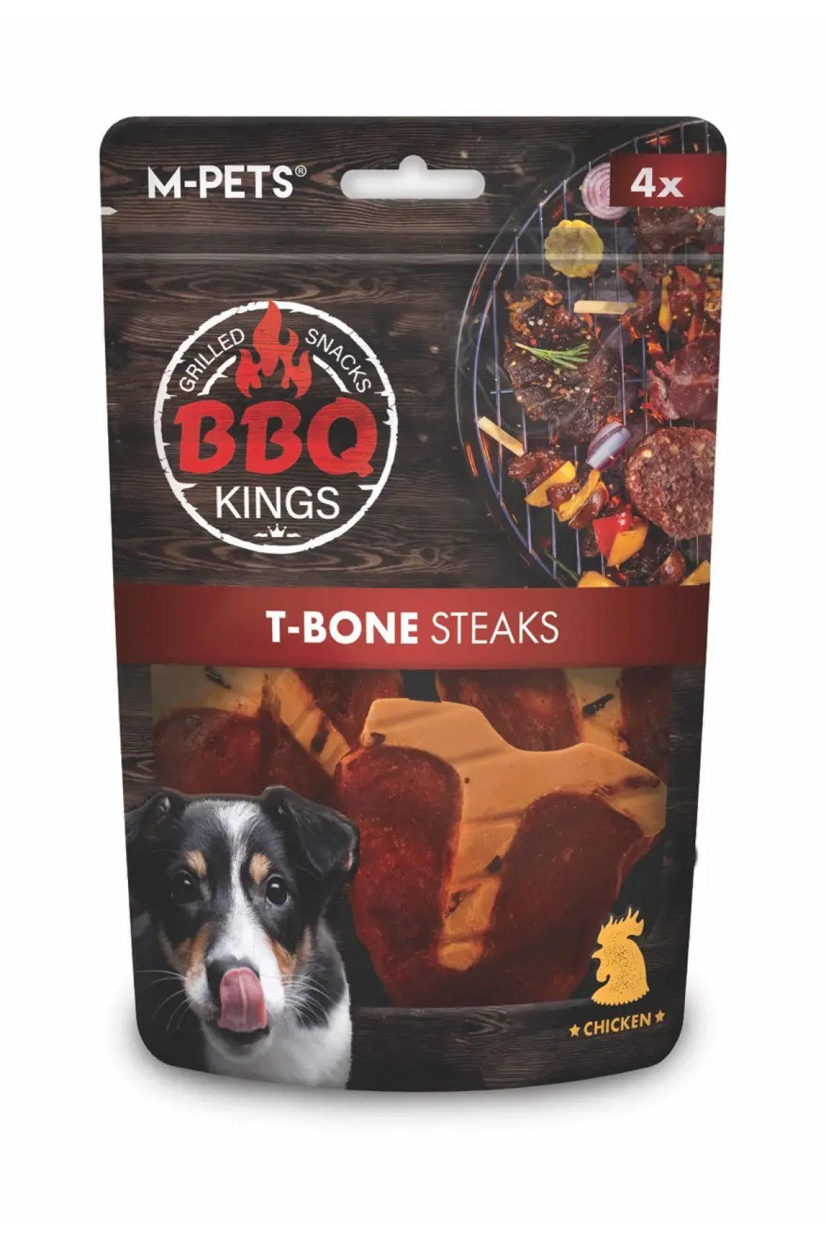 Bbq Kings T-Bone Steak Tavuklu Köpek Ödül Maması 105 Gr 