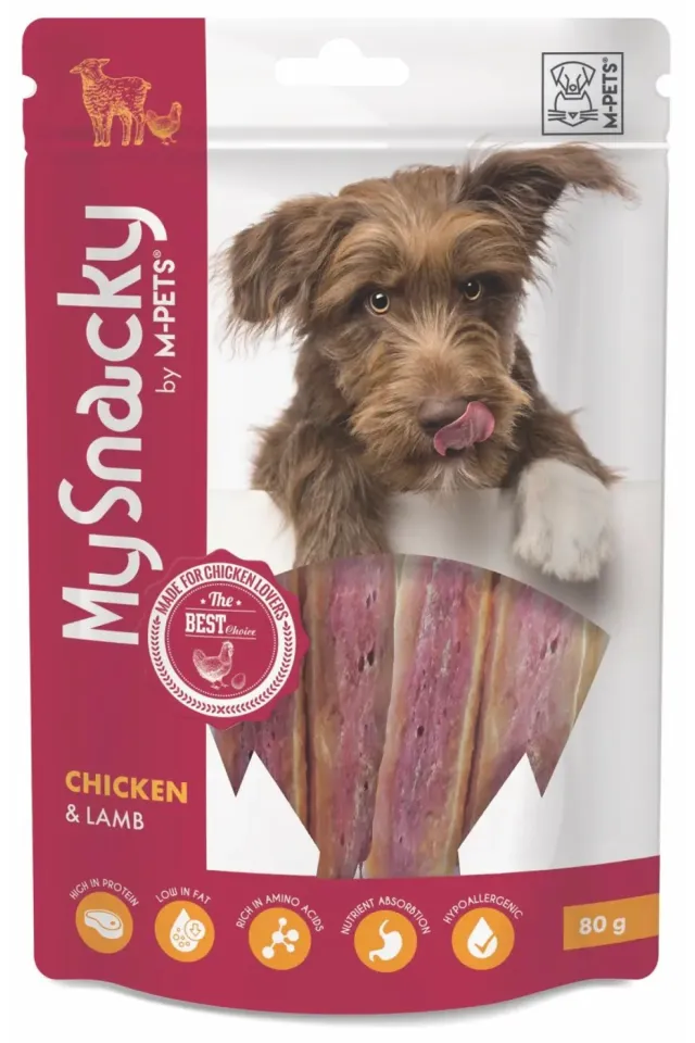 Tavuklu ve Kuzulu Köpek Ödül Maması 80 Gr 