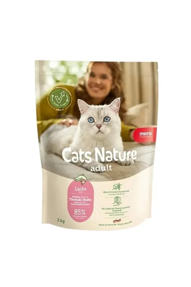 Cats Nature Somonlu Yetişkin Kedi Maması 2 Kg