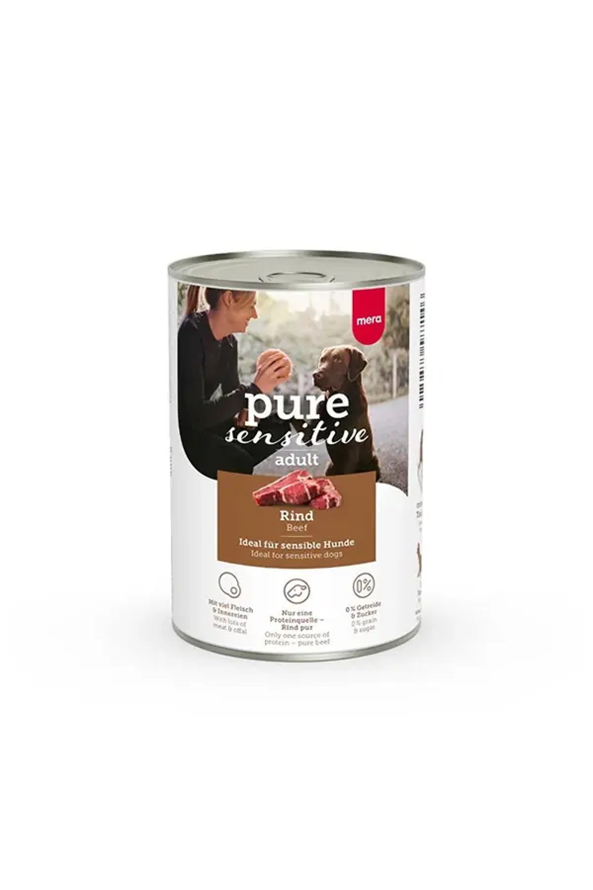 Pure Sensitive Adult Biftekli Yetişkin Köpek Konservesi 400 Gr 