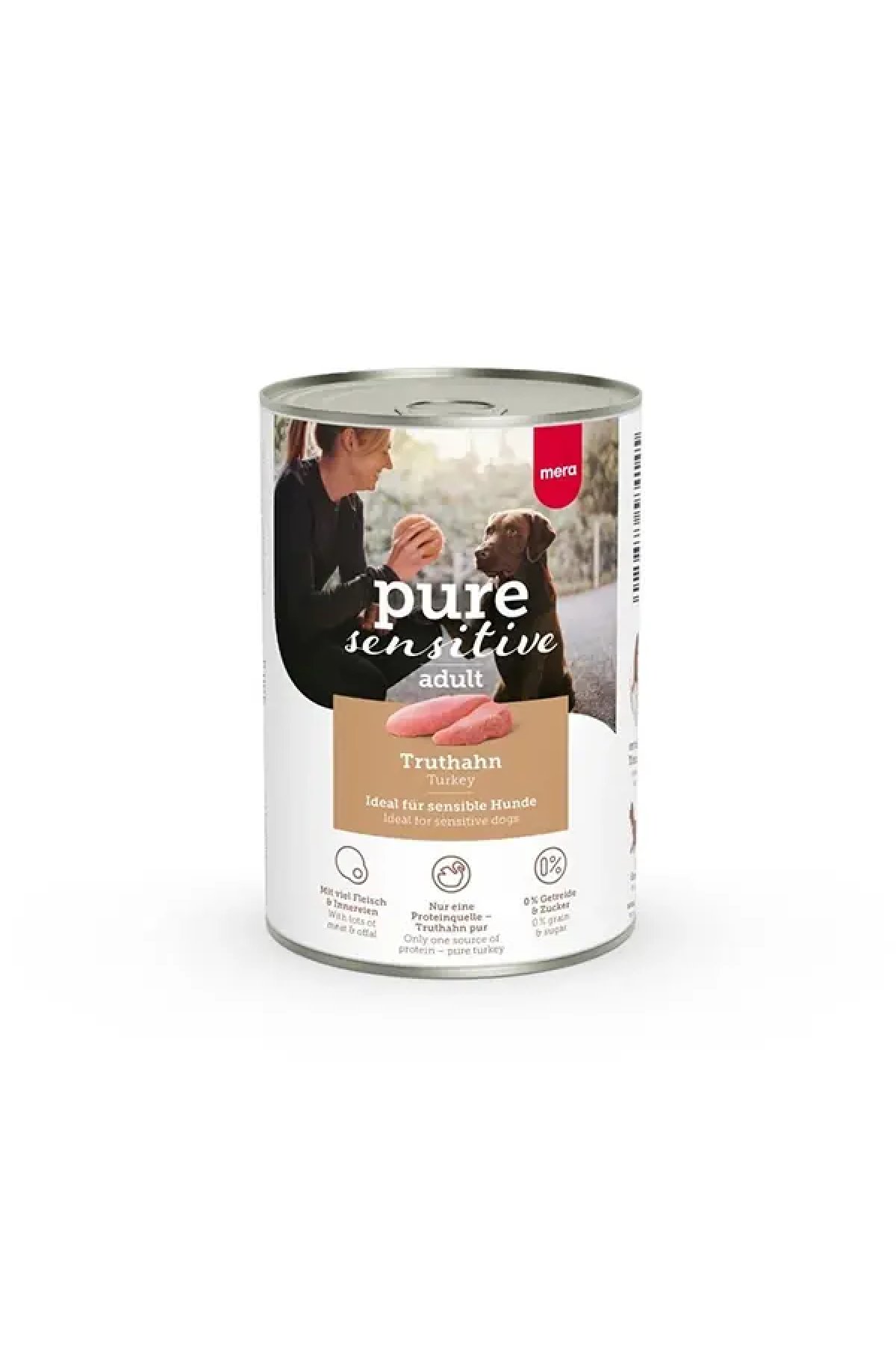 Pure Sensitive Adult Hindili Yetişkin Köpek Konservesi 400 Gr 