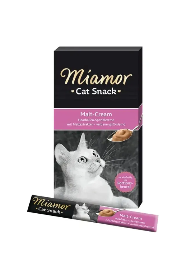 Cream Malt Özlü Sıvı Kedi Ödül Maması 6x15 Gr 