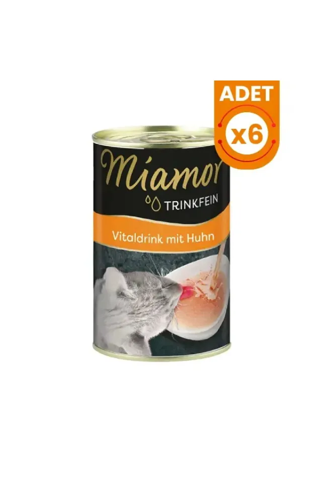 Vital Drink Tavuklu Kedi Çorbası 135 Ml 6 Adet