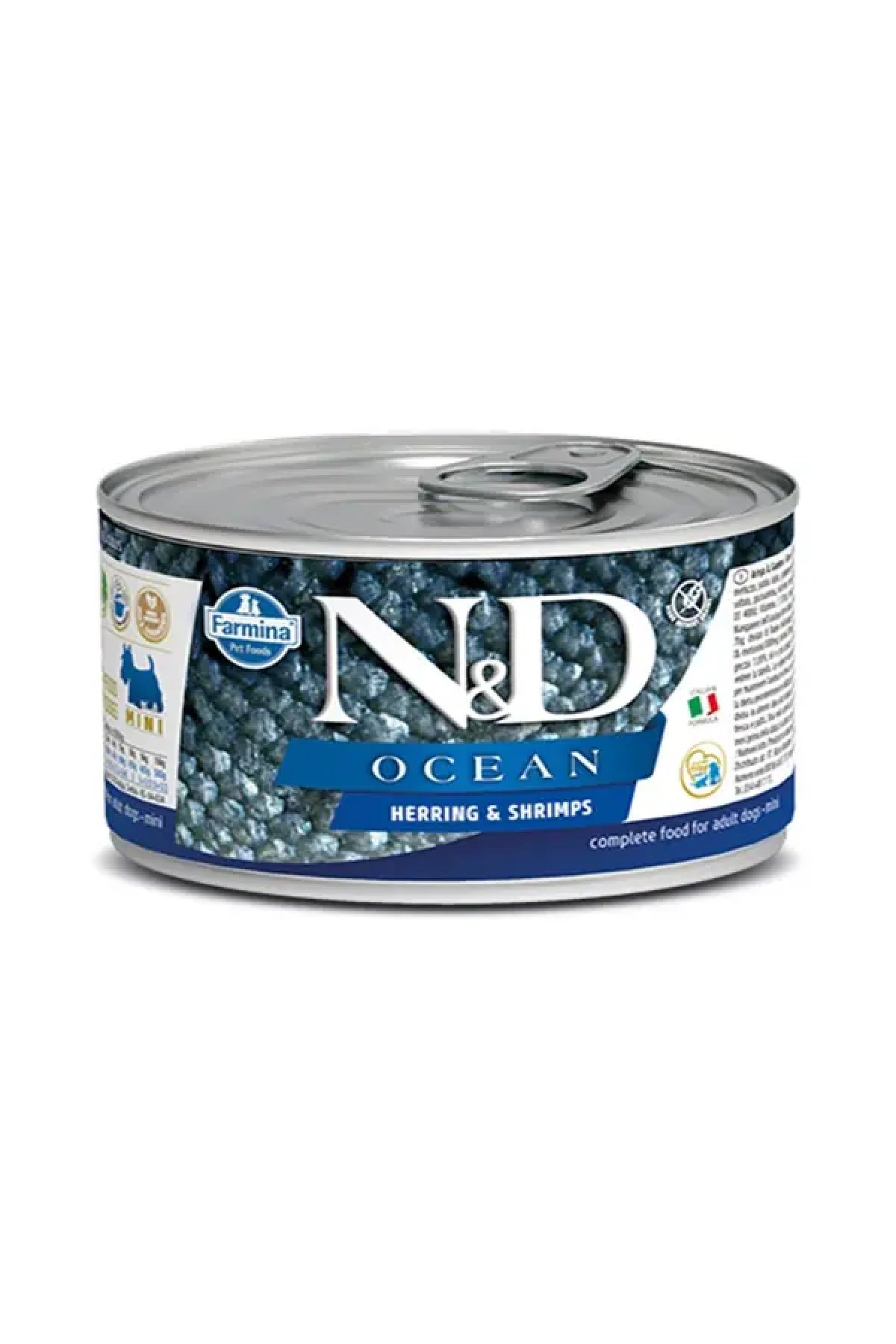 Ocean Ringa Balıklı ve Karidesli Konserve Köpek Maması  140 Gr
