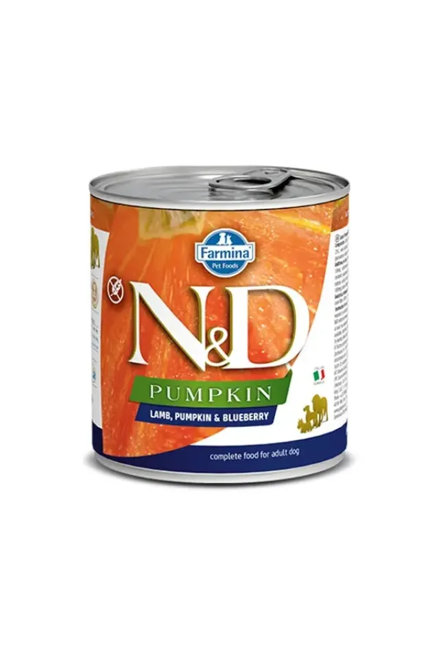 Pumpkin Balkabaklı Kuzu Etli Yetişkin Konserve Köpek Maması  285 Gr