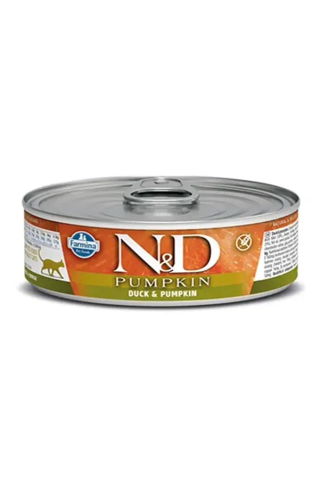 Pumpkin Balkabaklı ve Ördekli Konserve Kedi Maması  70 Gr