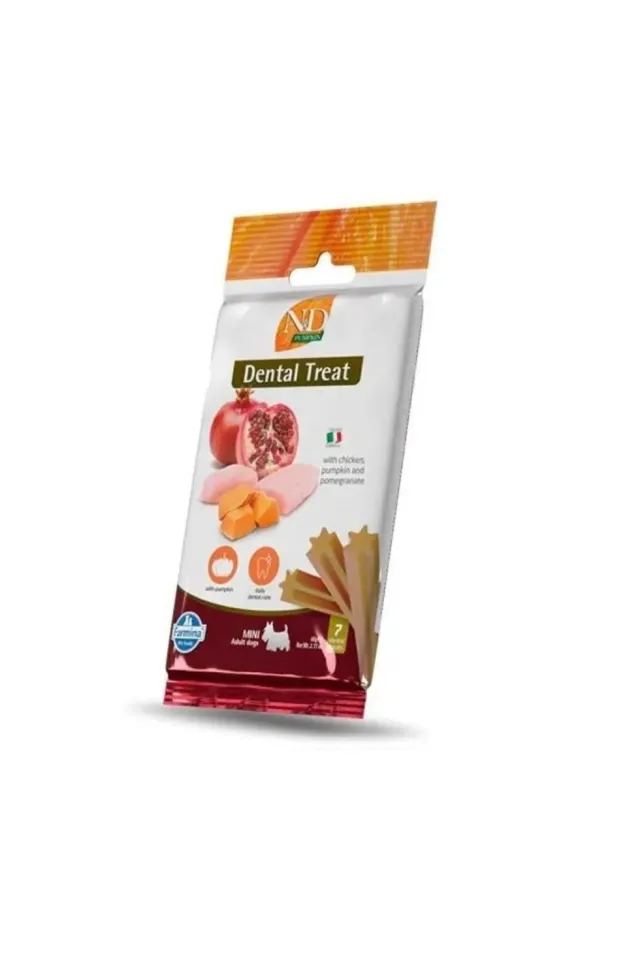 Tavuklu Balkabaklı Diş Sağlığı Mini Köpek Ödülü 60 Gr