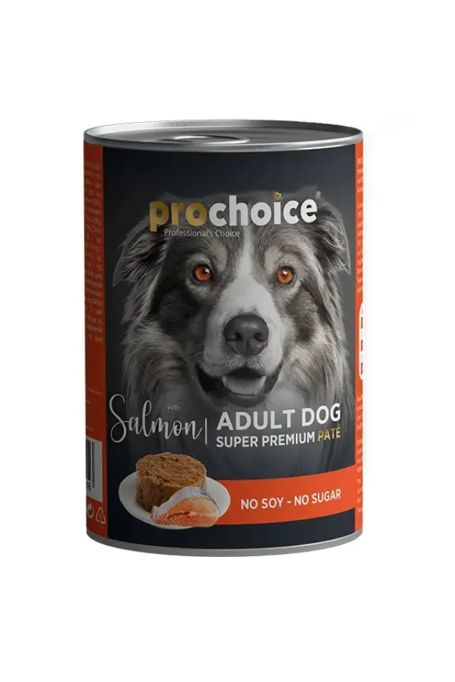 Adult Somonlu Yetişkin Köpek Konserve Maması  400 Gr