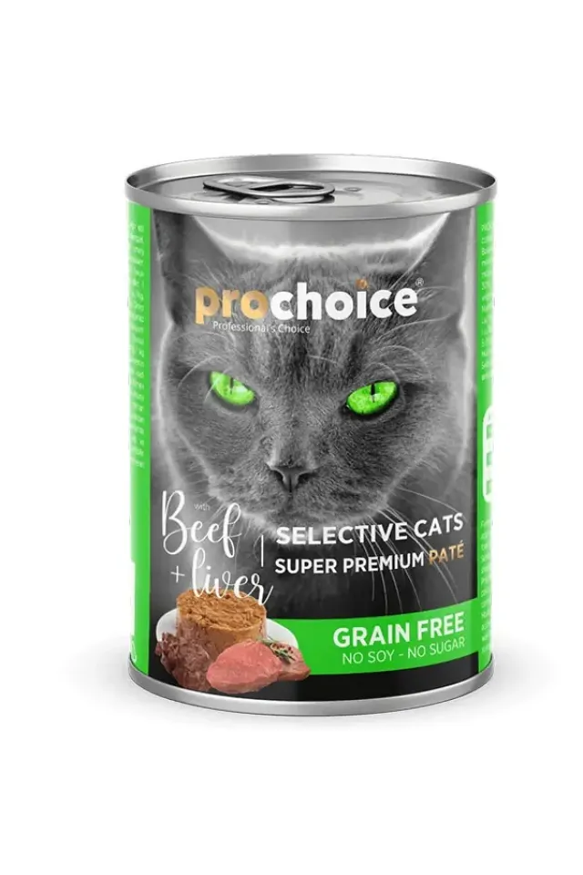 Selective Biftek ve Ciğerli Yetişkin Konserve Kedi Maması 400 Gr 