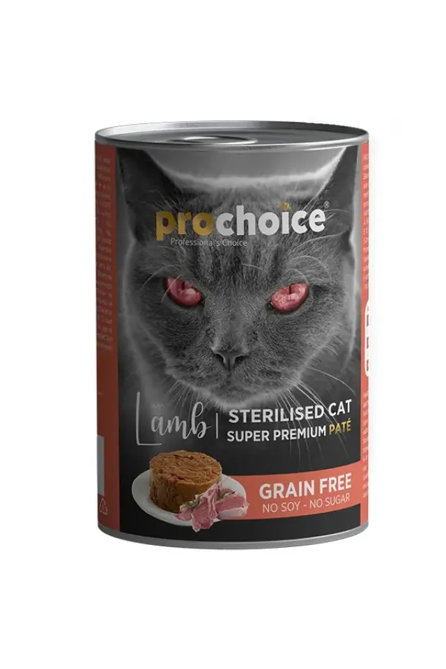 Sterilised Kuzulu Kısırlaştırılmış Konserve Kedi Maması 400 Gr 