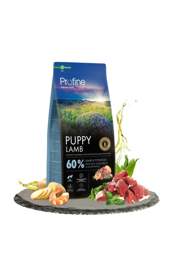 Glutensiz Kuzulu Yavru Köpek Maması 12 Kg