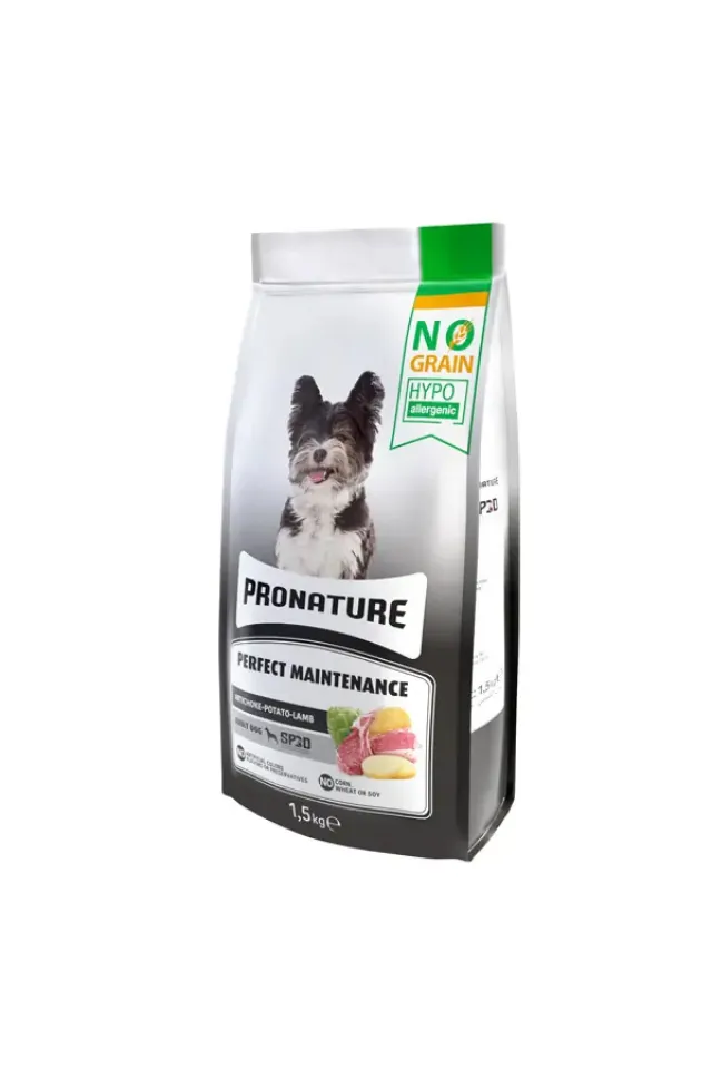 Hypo-Allergenic Tahılsız Kuzu Etli Yetişkin Köpek Maması 1.5 Kg