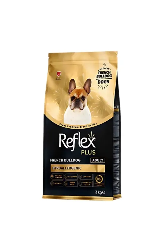 French Bulldog Hypoallergenic Tavuklu Yetişkin Köpek Maması 3 Kg