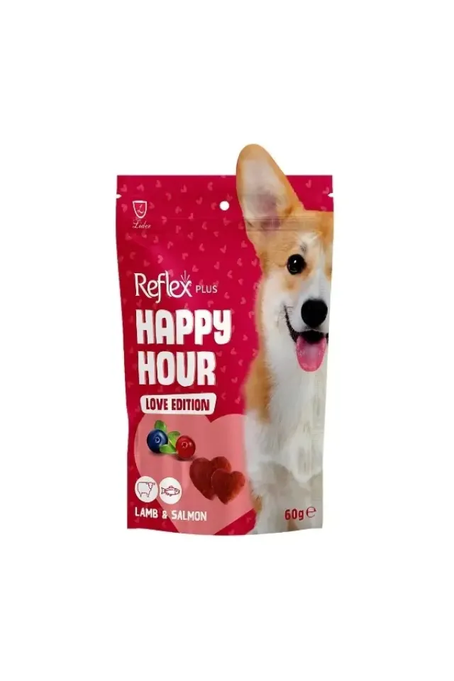 Happy Hour Kuzu Etli ve Somunlu Köpek Ödül Maması  60 Gr