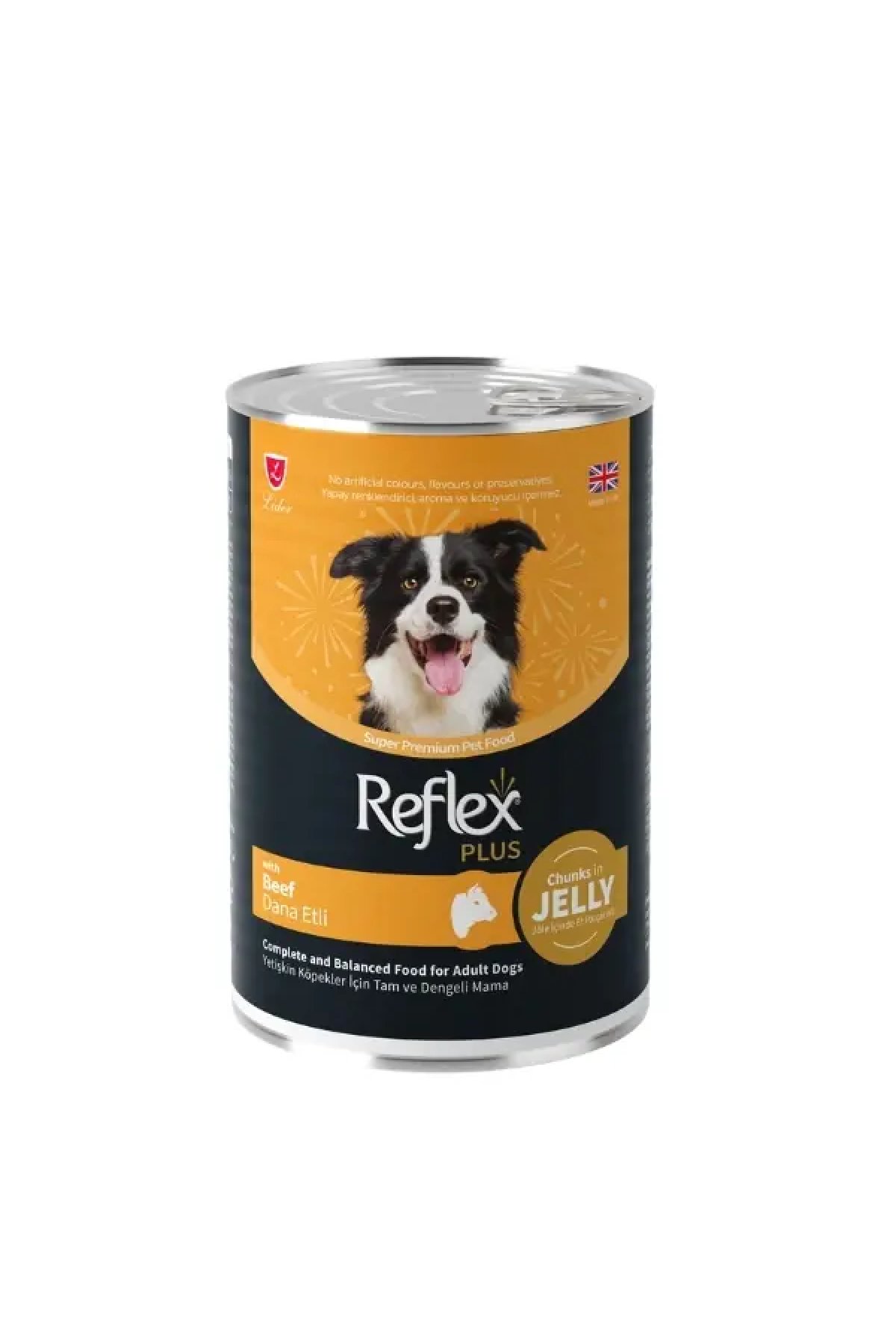 Jöle İçinde Dana Etli Yetişkin Konserve Köpek Maması 400 Gr 