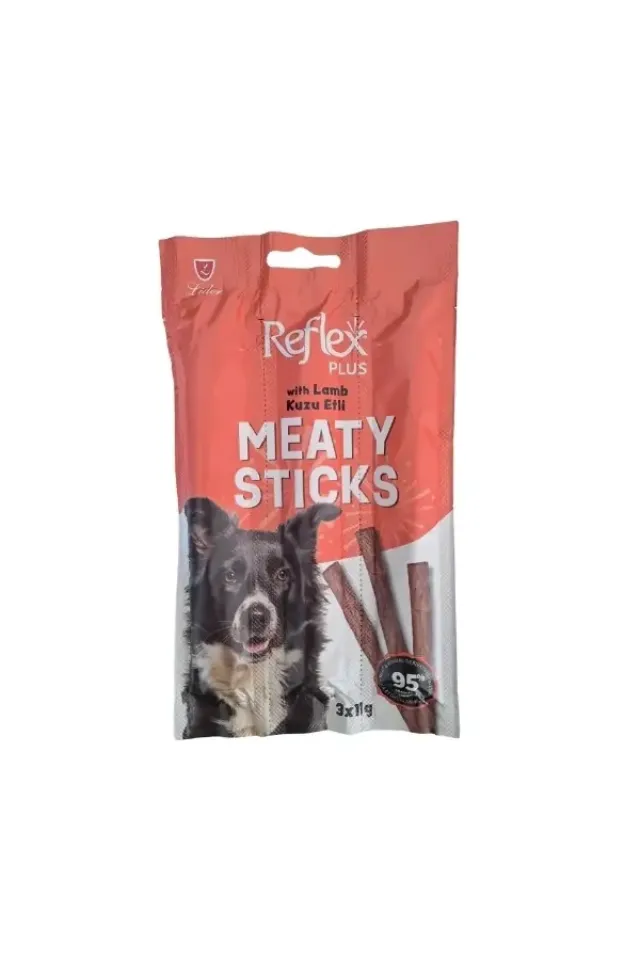 Kuzu Etli Çubuk Yetişkin Köpek Ödül Maması 3x11 Gr 