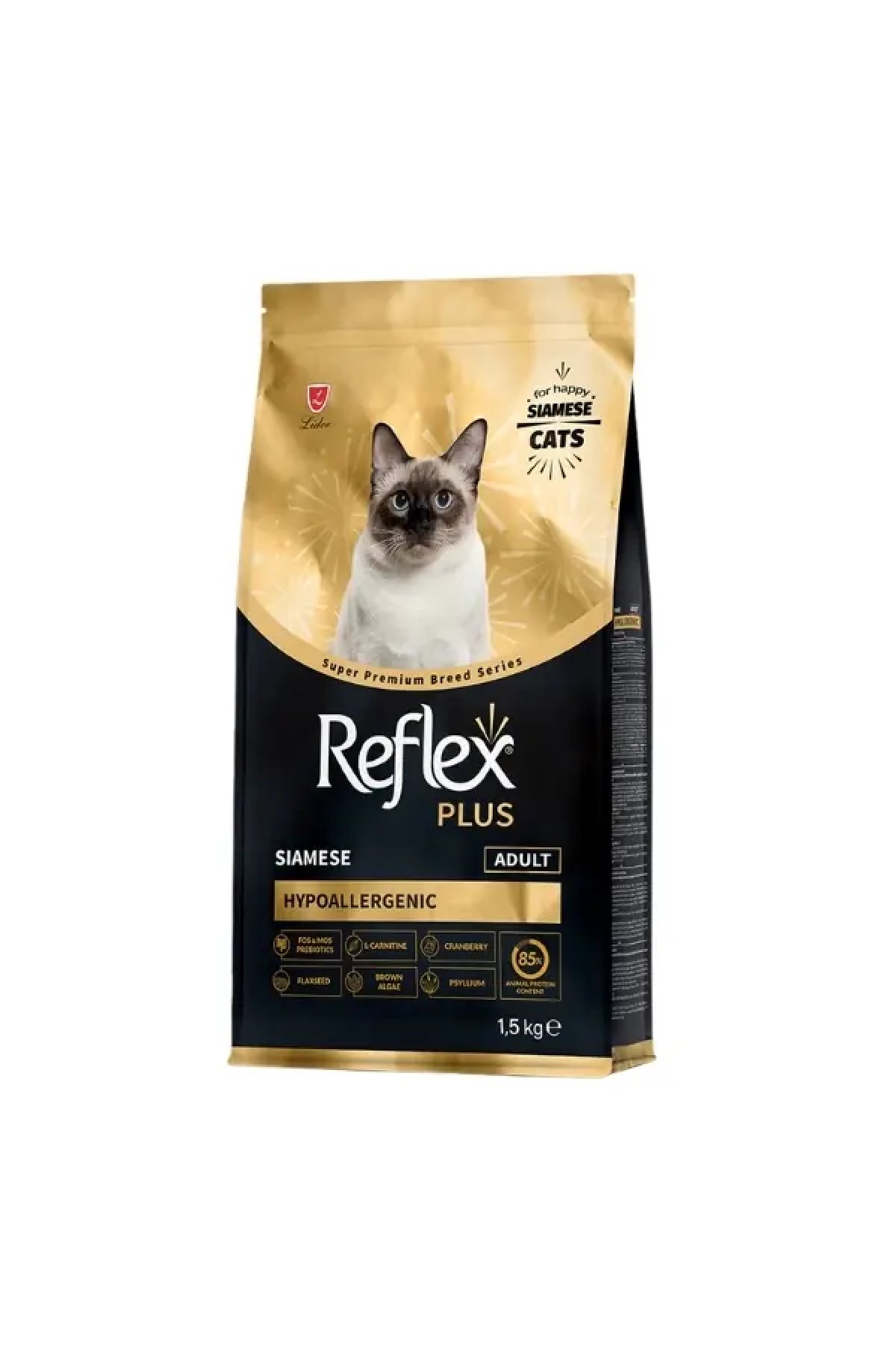Plus Siamese Hypoallergenic Tavuklu Yetişkin Kedi Maması 1,5 kg