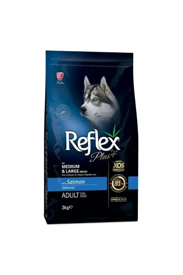 Somonlu Orta ve Büyük Irk Yetişkin Köpek Maması 3 Kg