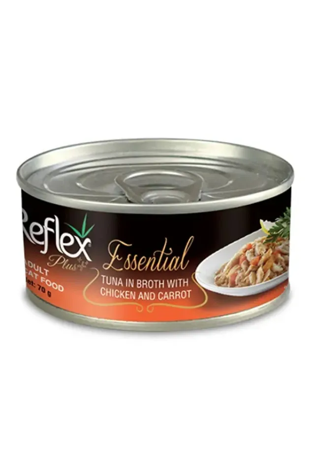 Ton Balık Tavuklu Yetişkin Konserve Kedi Maması 70 Gr 