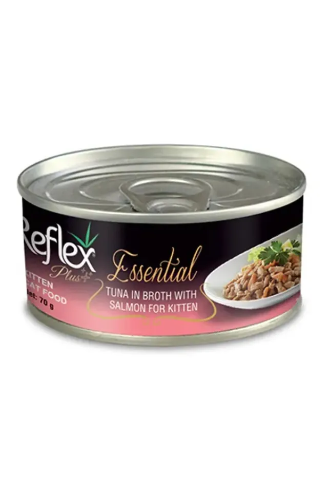 Ton Balık ve Somonlu Yavru Konserve Kedi Maması 70 Gr 