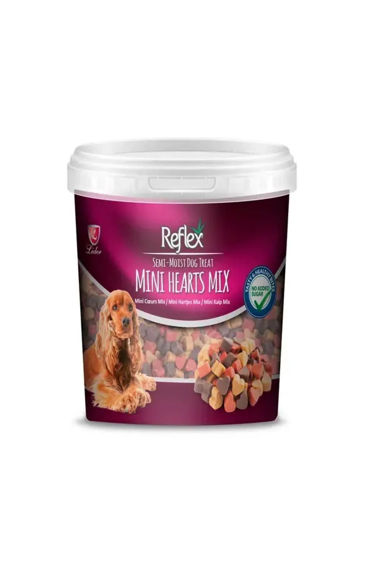 Semi Moist Mini Kalp Mix Köpek Ödül Maması  500 Gr