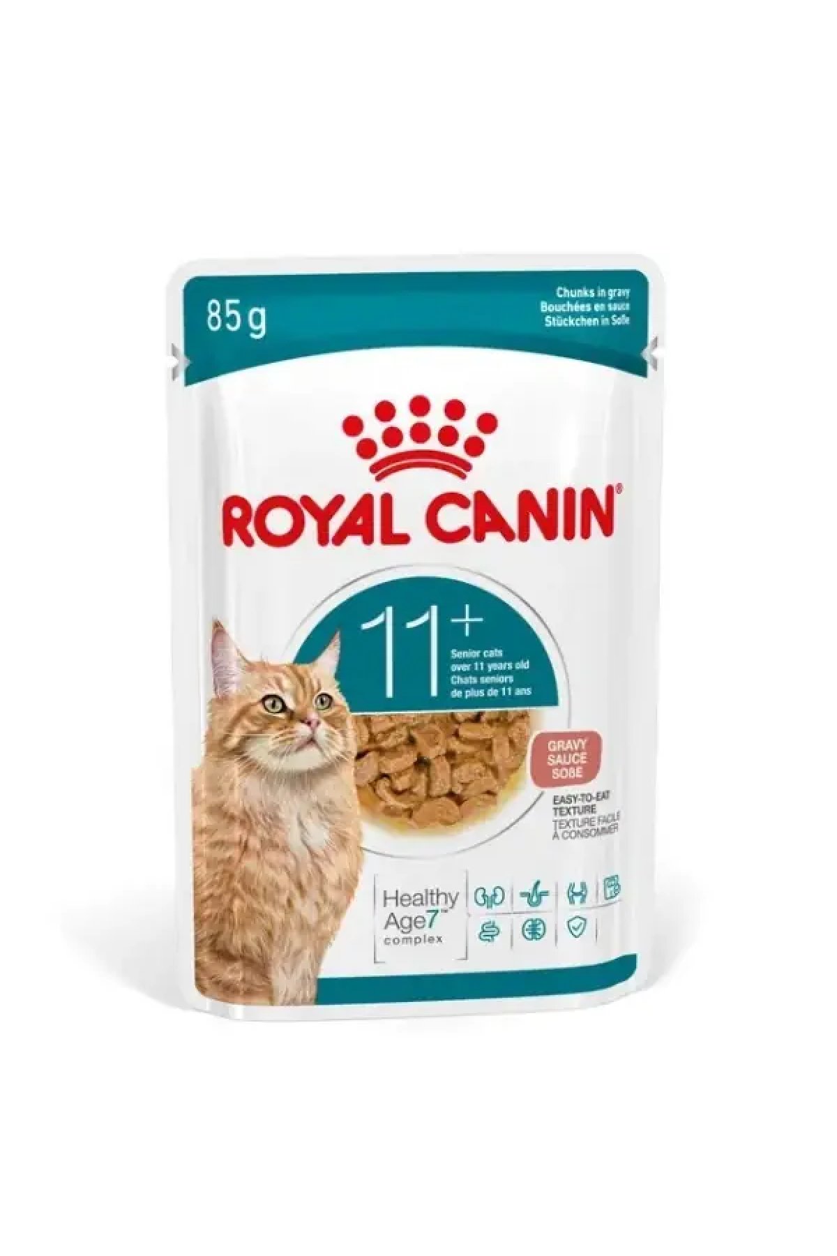 Healthy Ageing 11+ Sos İçinde Pouch Yaşlı Konserve Kedi Maması 85 Gr 