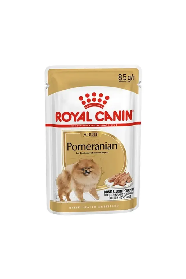 Pomeranian Adult Pouch Konserve Köpek Maması 85 Gr 