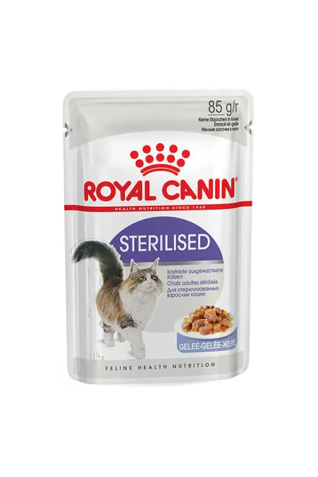 Sterilised Jelly Pouch Kısırlaştırılmış Kedi Maması 85 Gr 