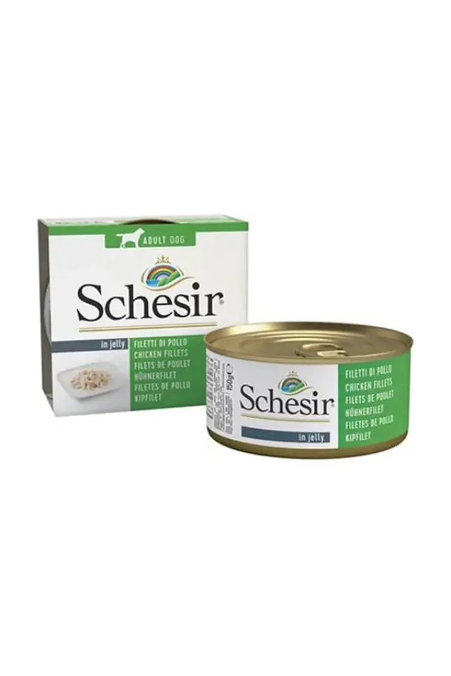Jelly Pouch Tavuklu Fileto Konserve Yetişkin Köpek Maması 150 Gr 