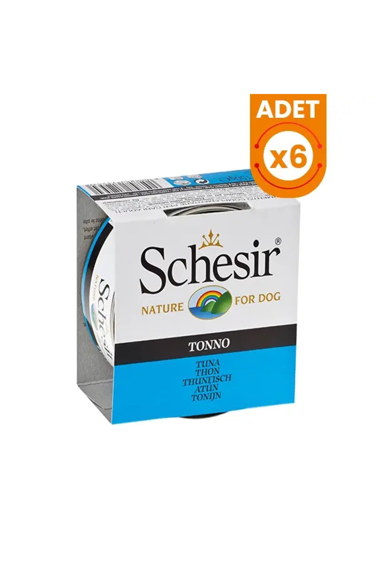 Ton Balıklı Jöleli Konserve Köpek Maması 150 Gr 6 Adet