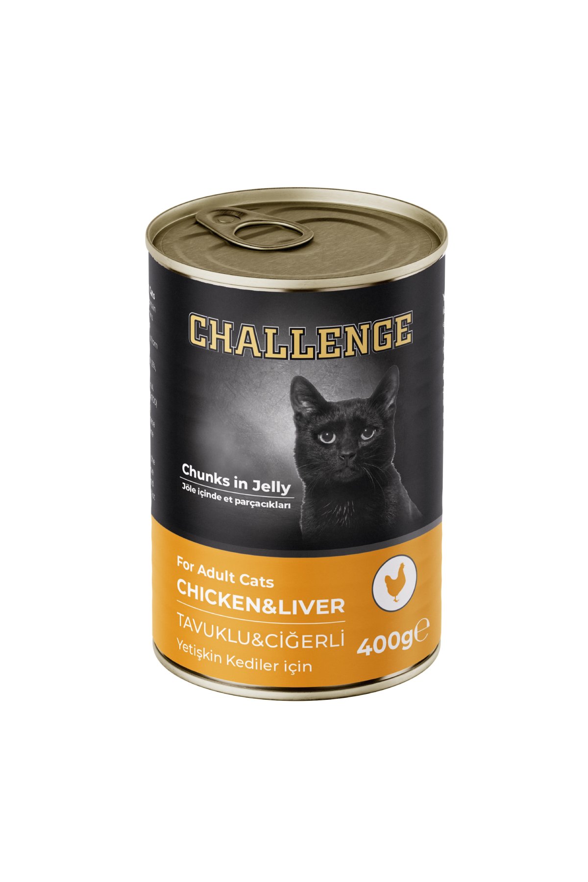 Tavuklu Ciğerli Yetişkin Kedi Konservesi 400 gr
