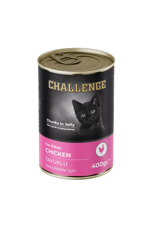 Tavuklu Yavru Kedi Konservesi 400 gr