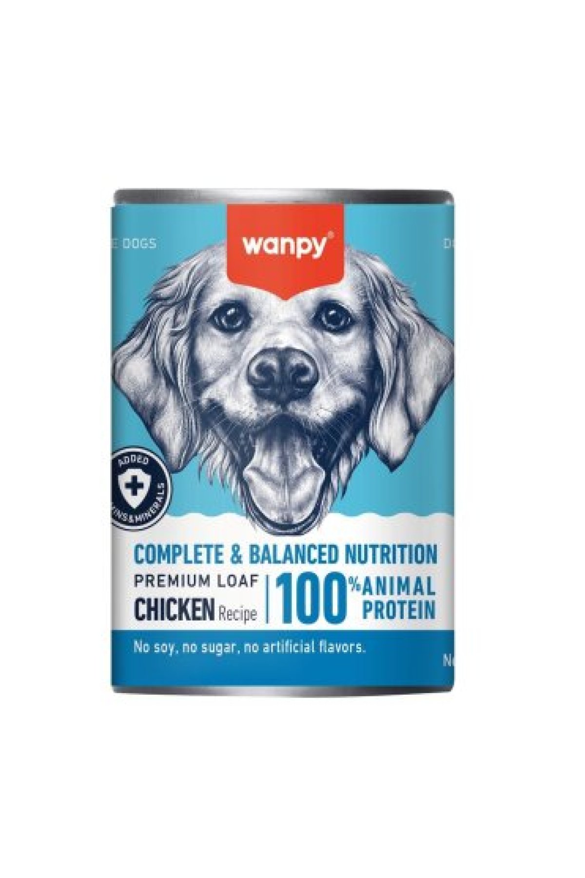 Tavuk Etli Tahılsız Yetişkin Köpek Konservesi 375 gr