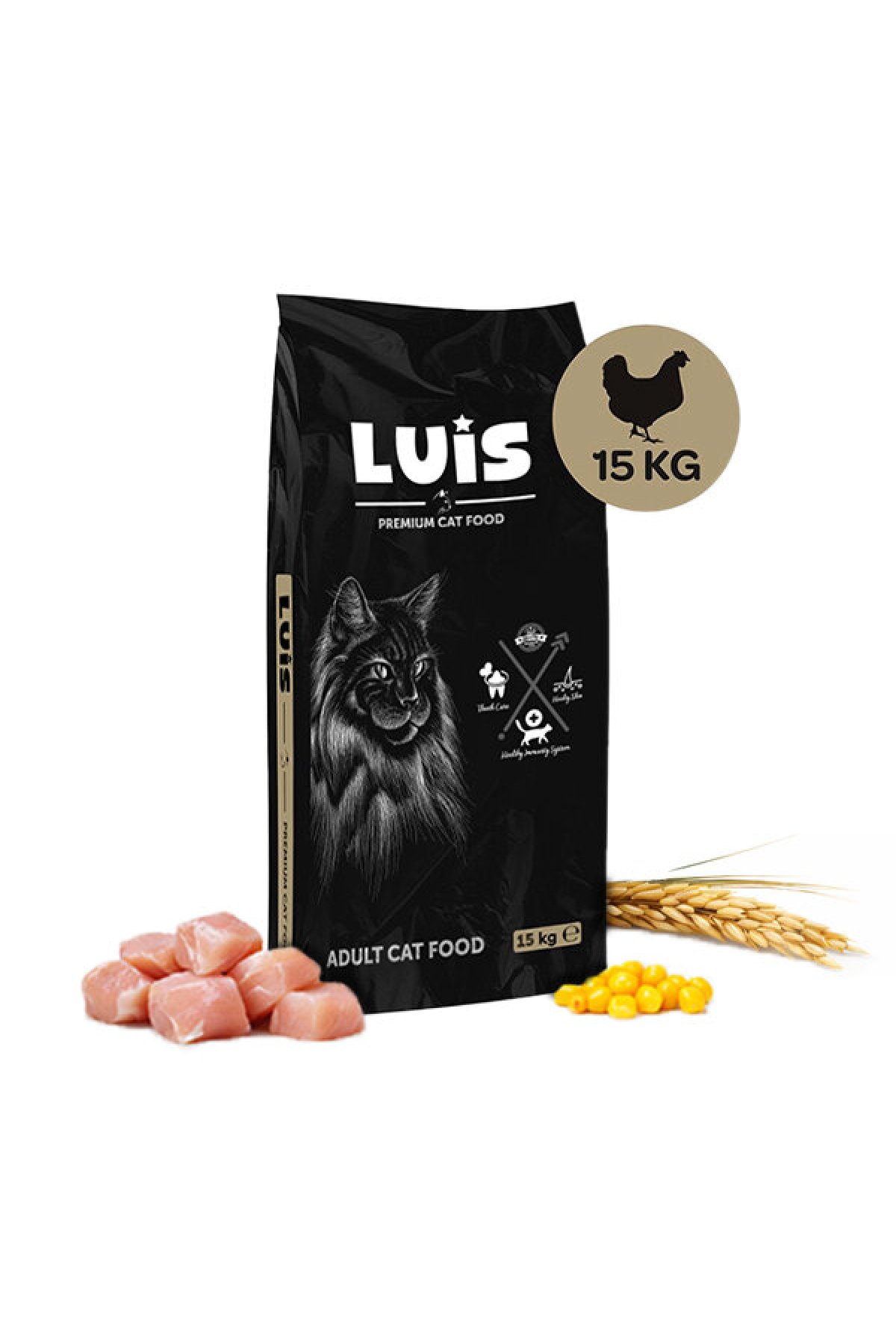Tavuklu Kedi Maması 15 kg