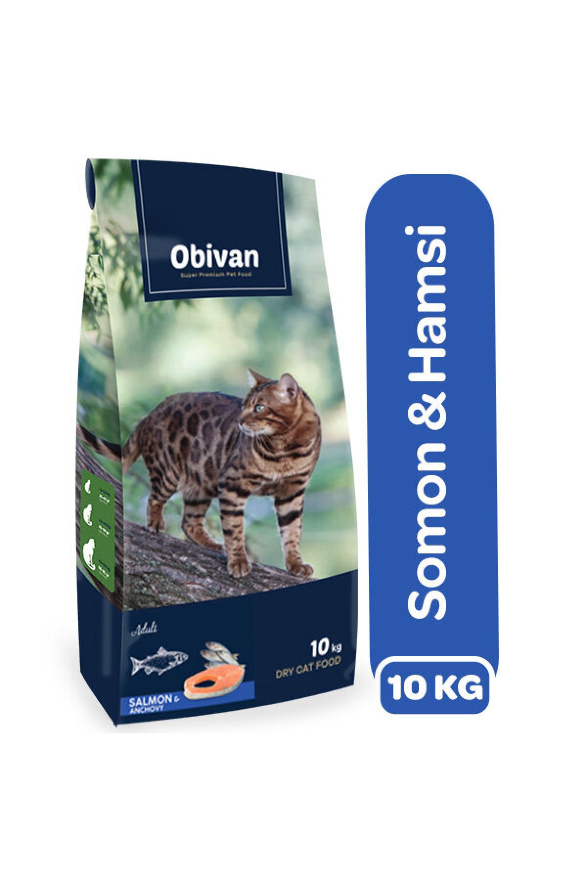 Somonlu ve Hamsili Kedi Maması 10 kg