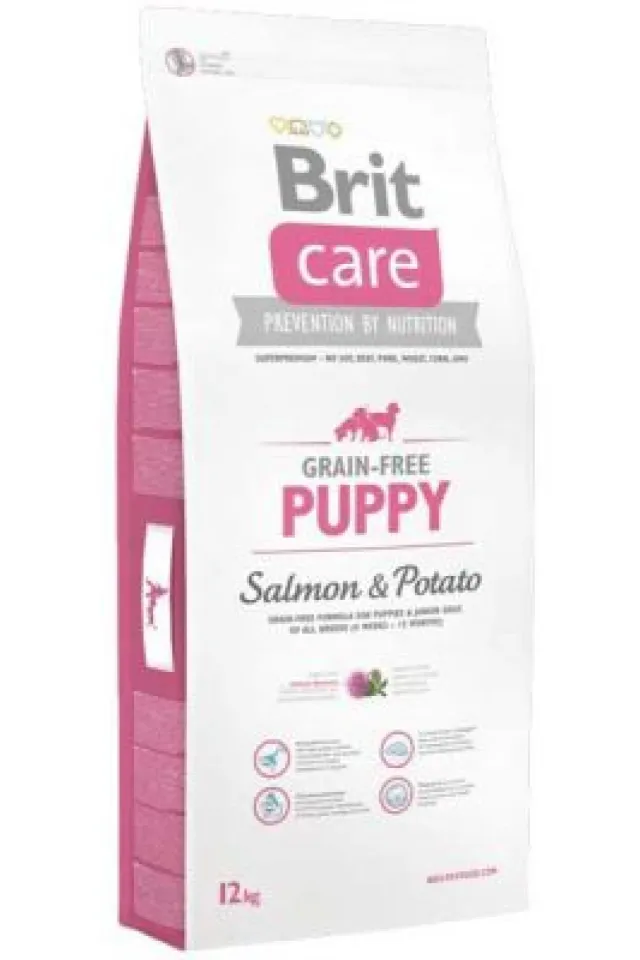 Yavru Köpekler İçin Tahılsız Somonlu Köpek Maması 12 KG