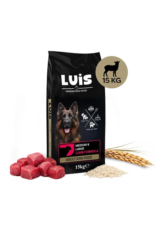 Kuzu Etli Köpek Maması 15 kg