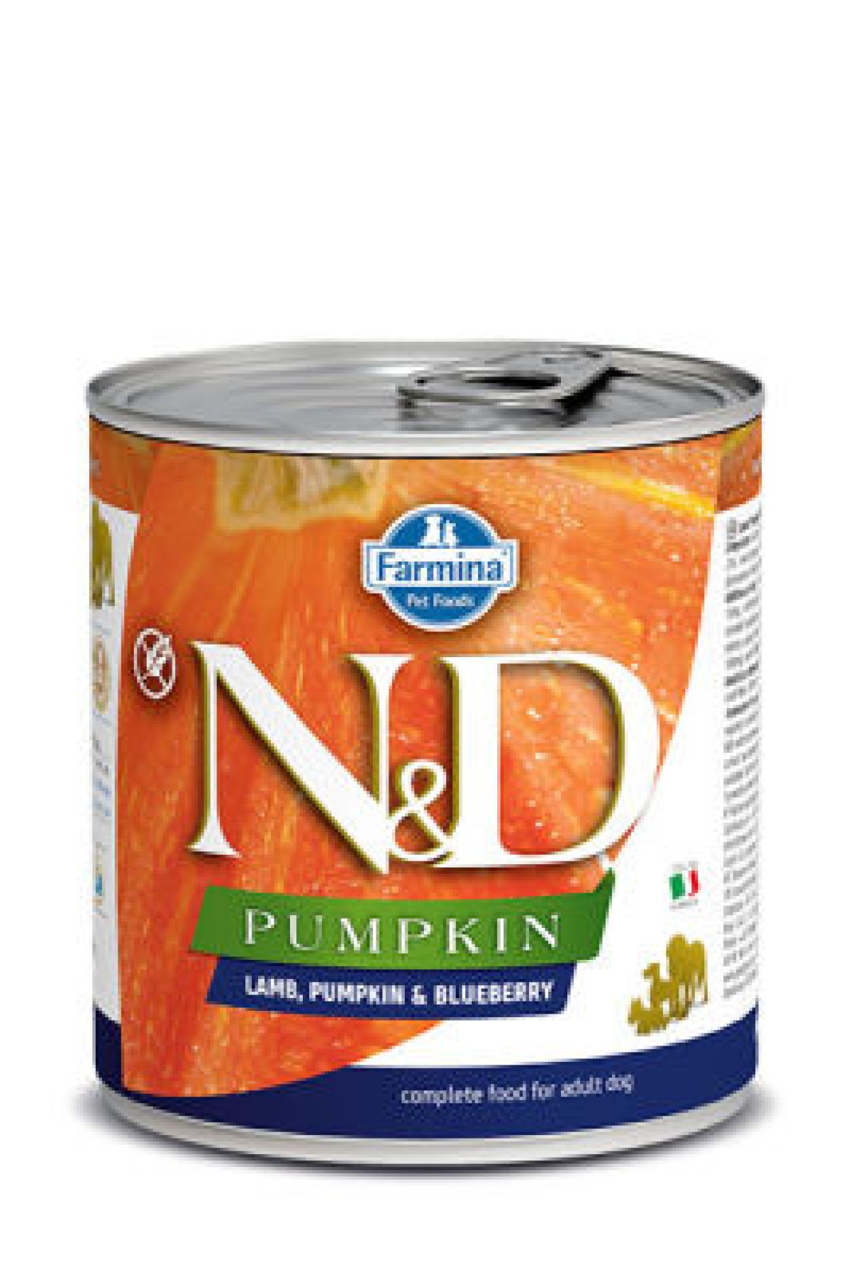 Pumpkin Balkabaklı, Kuzu Etli ve Yaban Mersinli Yetişkin Köpek Yaş Maması 285 gr