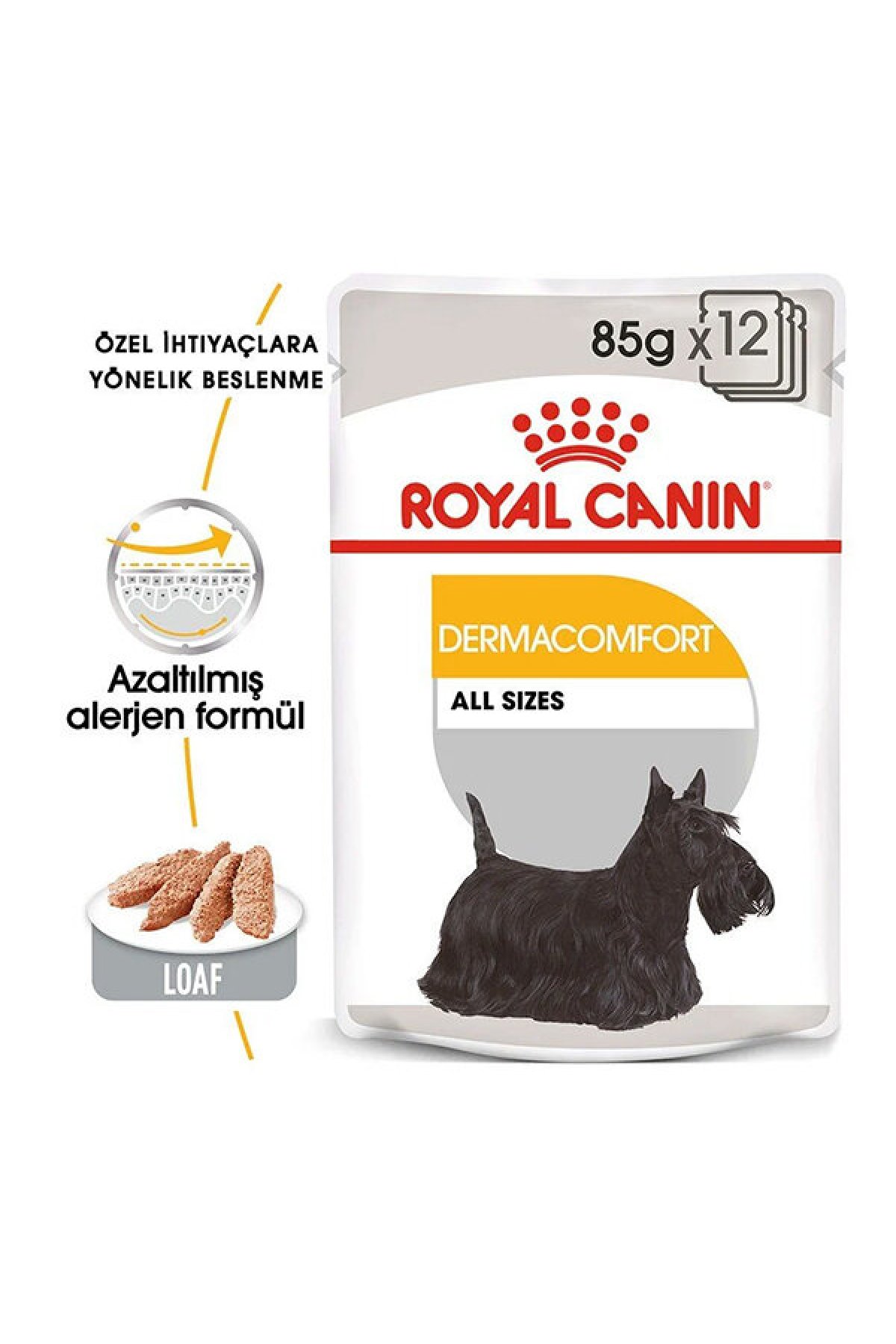 Dermacomfort Köpek Yaş Maması 85 g (12 Adet)