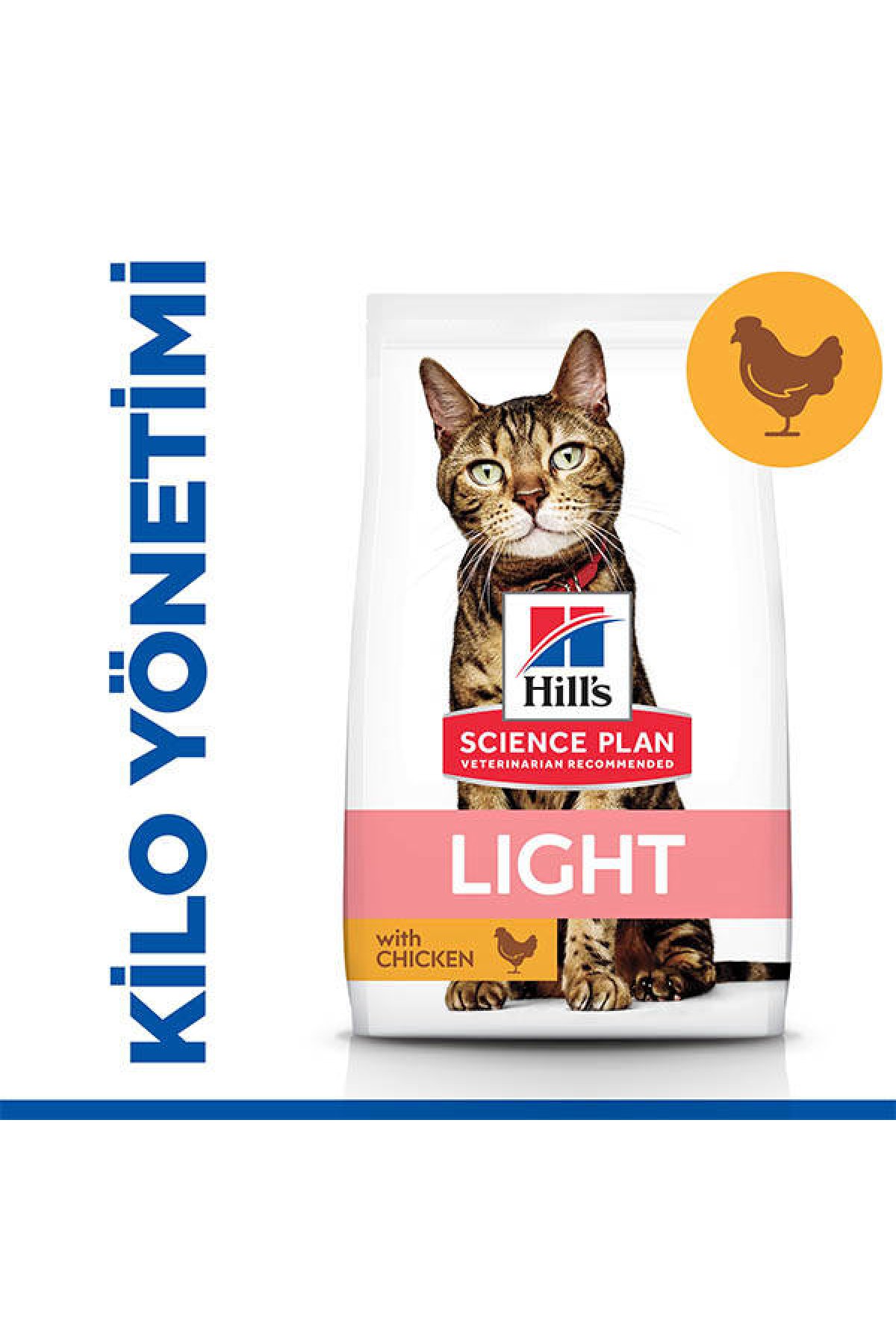 Science Plan Light Tavuklu Yetişkin Kedi Maması 3 kg
