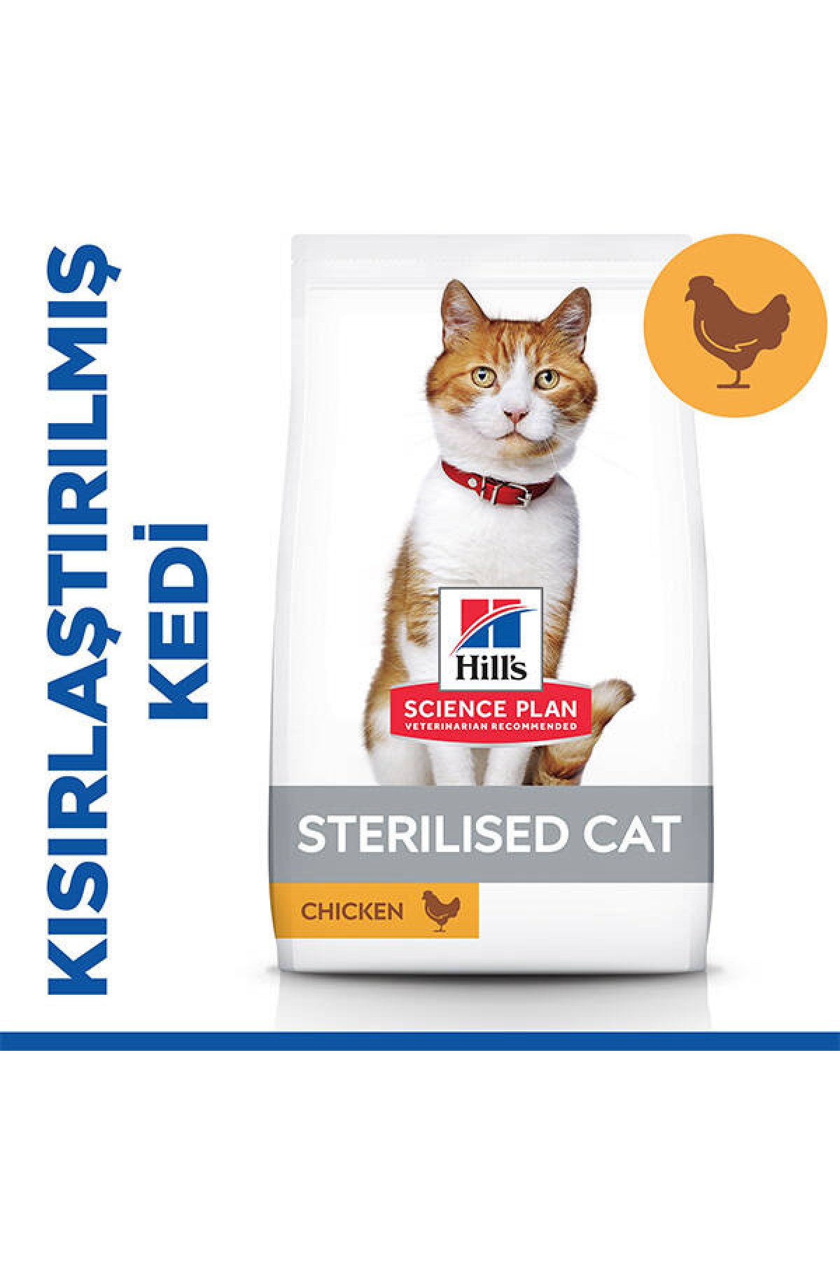 Science Plan Tavuklu Kısırlaştırılmış Yetişkin Kedi Maması 3 Kg